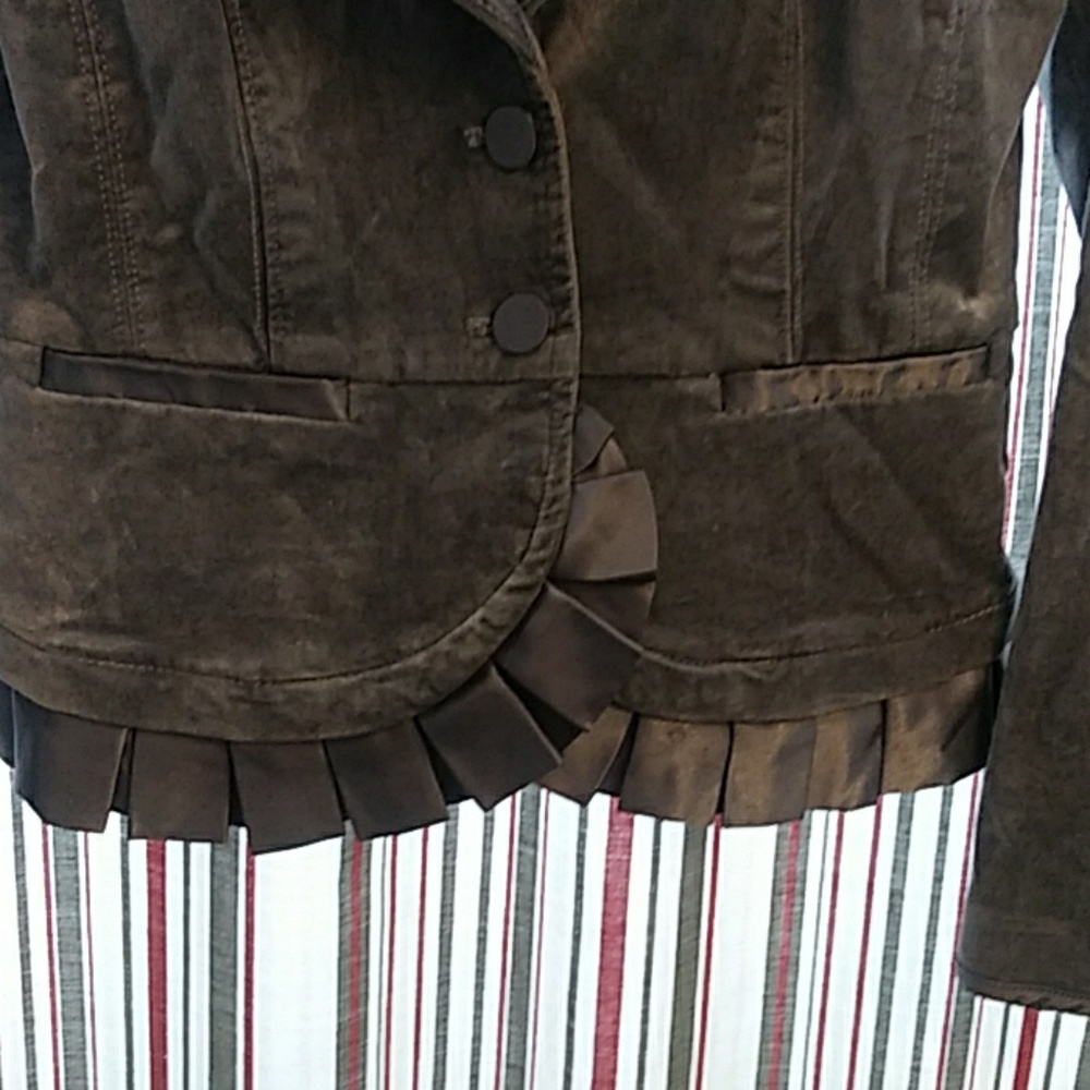 Velvet jacket - Picture 3 of 4